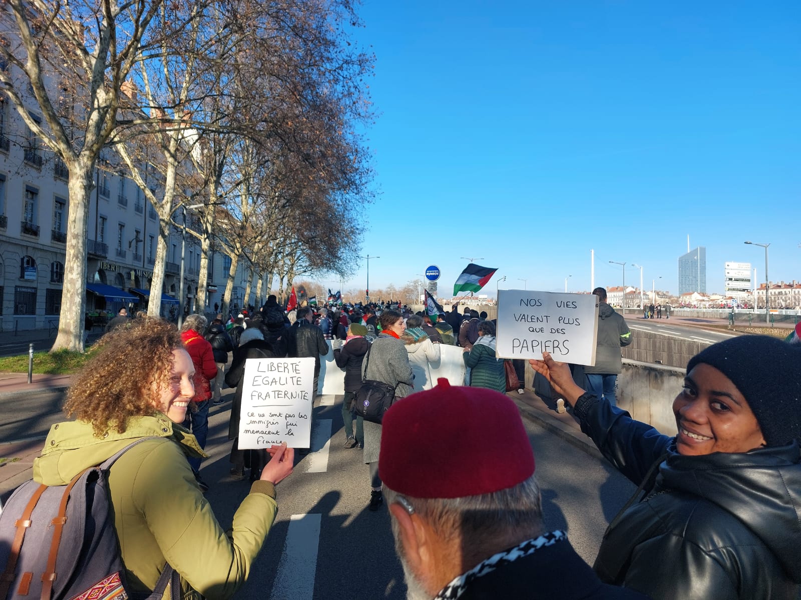 Mobilisation pour l'accueil